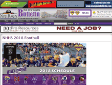 Tablet Screenshot of newhavenbulletin.com